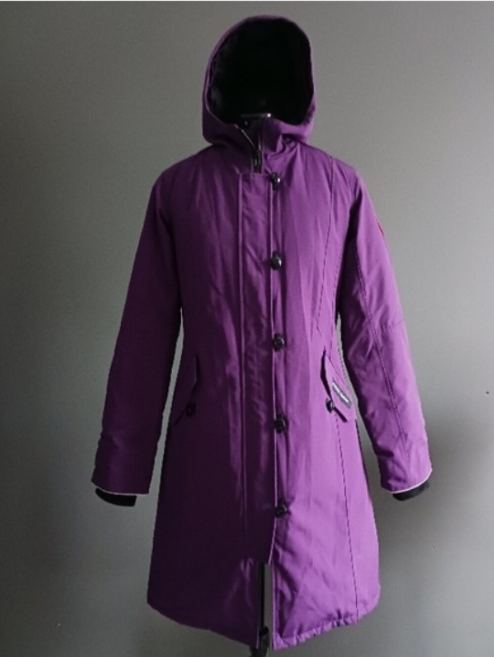 Canada Goose Brittania Purple Parka ,coat Size Girls XL/18/,women Size XS